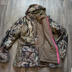 Cabela's Camo Two Layer Coat Herter's S Small Camouflage